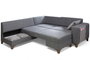 Atelier Del Sofa Loft Left - Sofá-cama de esquina Gris